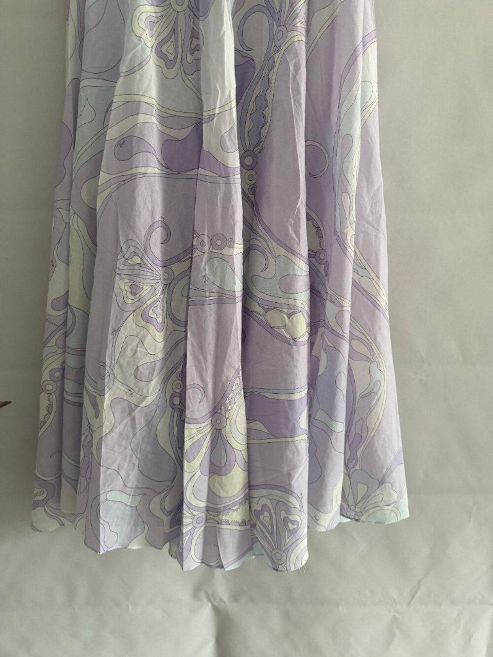 Pucci Orchidee-print Maxi Skirt in Cotton-muslin - Picture 8 of 9